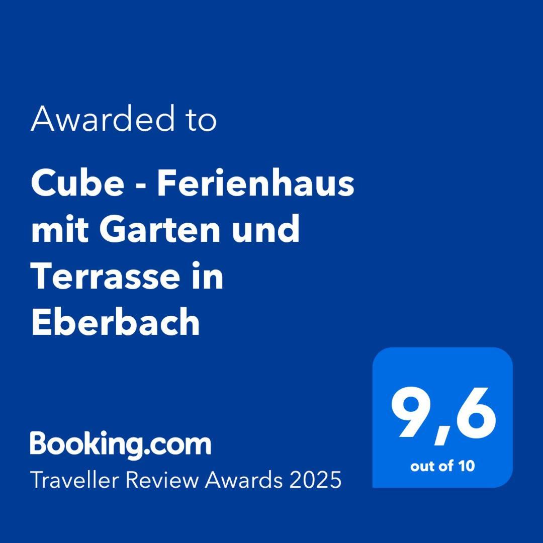 Cube - Ferienhaus Mit Garten Und Terrasse In Eberbach Luaran gambar